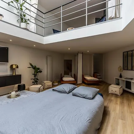L'atypique-le Loft Du Mans Апартаменты *